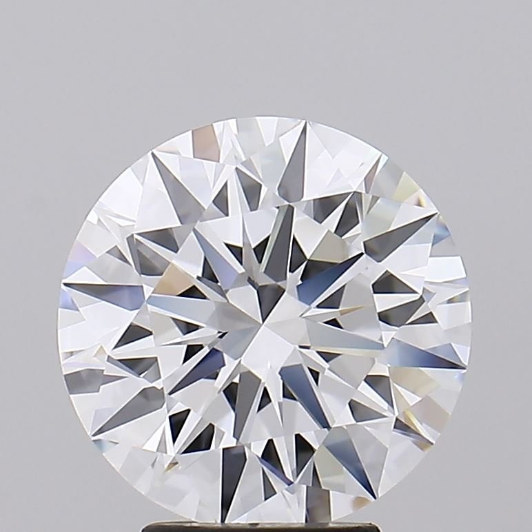 4.02ct F VVS1 Rare Carat Ideal Cut Round Lab Grown Diamond