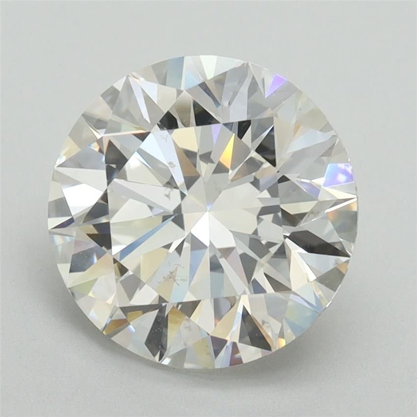 3.57ct F VVS2 Rare Carat Ideal Cut Round Lab Grown Diamond