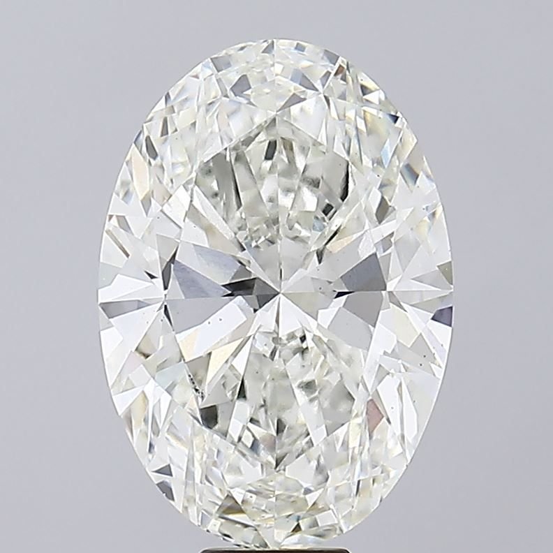 15.00ct H VS1 Rare Carat Ideal Cut Oval Lab Grown Diamond