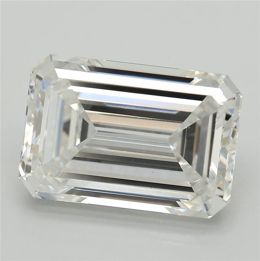 5.53ct E VS1 Rare Carat Ideal Cut Emerald Lab Grown Diamond