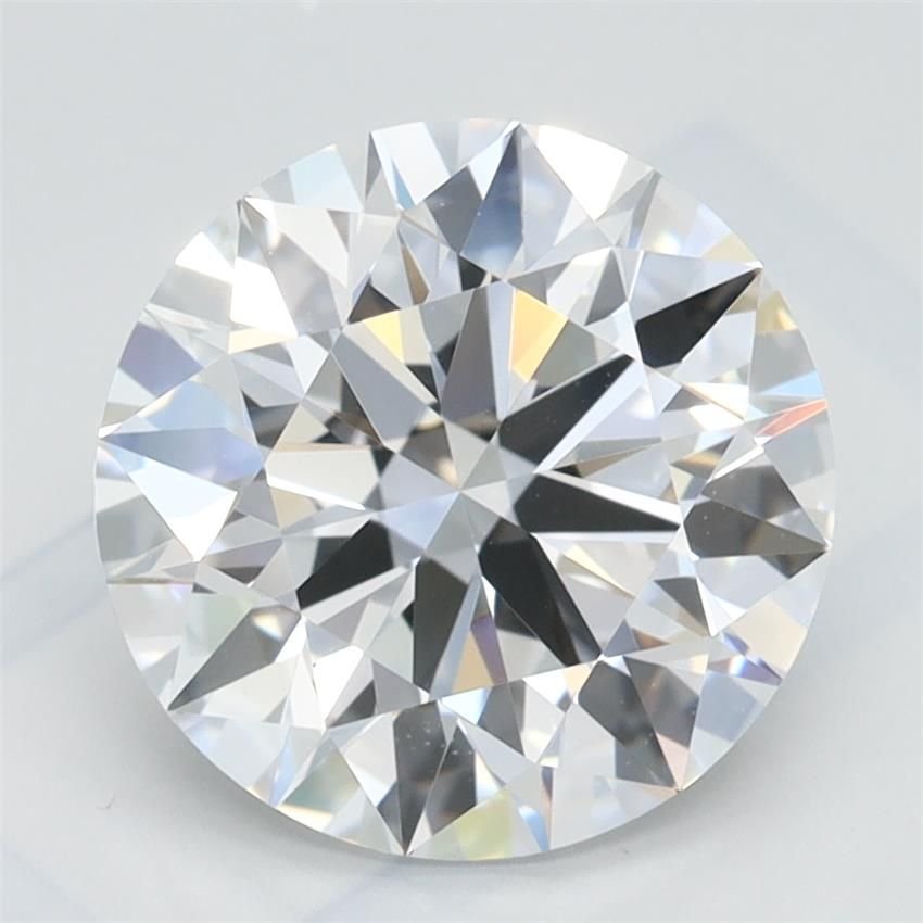 2.59ct D IF Rare Carat Ideal Cut Round Lab Grown Diamond