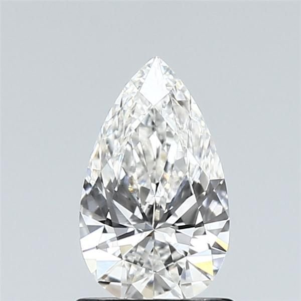 0.80ct F VS1 Rare Carat Ideal Cut Pear Lab Grown Diamond