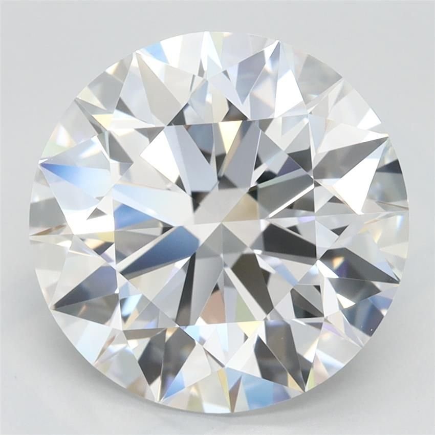 4.40ct D VVS1 Rare Carat Ideal Cut Round Lab Grown Diamond