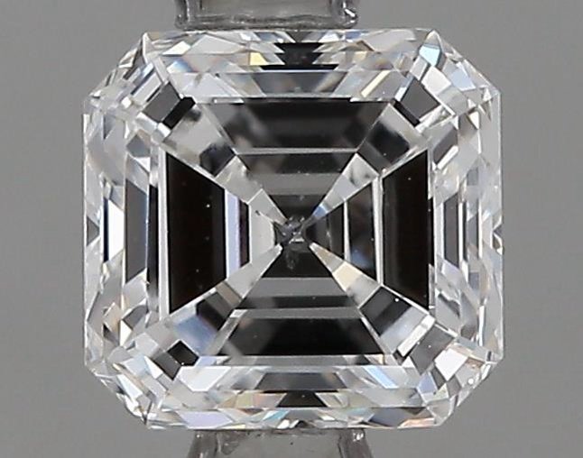 0.70ct E SI1 Very Good Cut Asscher Diamond