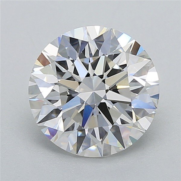 2.01ct F VS1 Rare Carat Ideal Cut Round Lab Grown Diamond