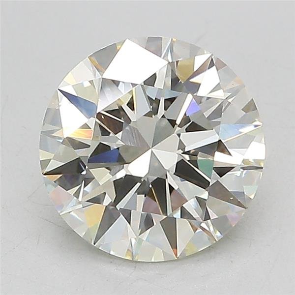 2.05ct J VS1 Excellent Cut Round Lab Grown Diamond