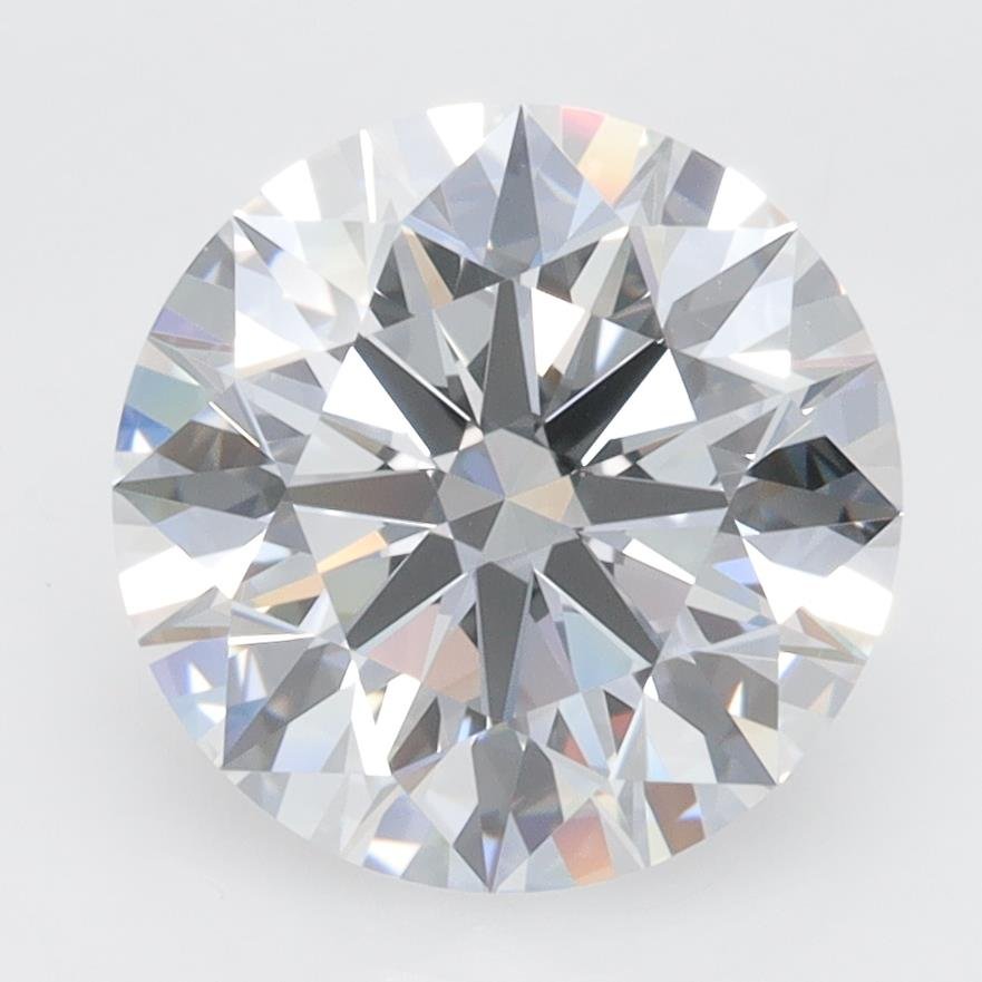 3.37ct D VVS1 Rare Carat Ideal Cut Round Lab Grown Diamond
