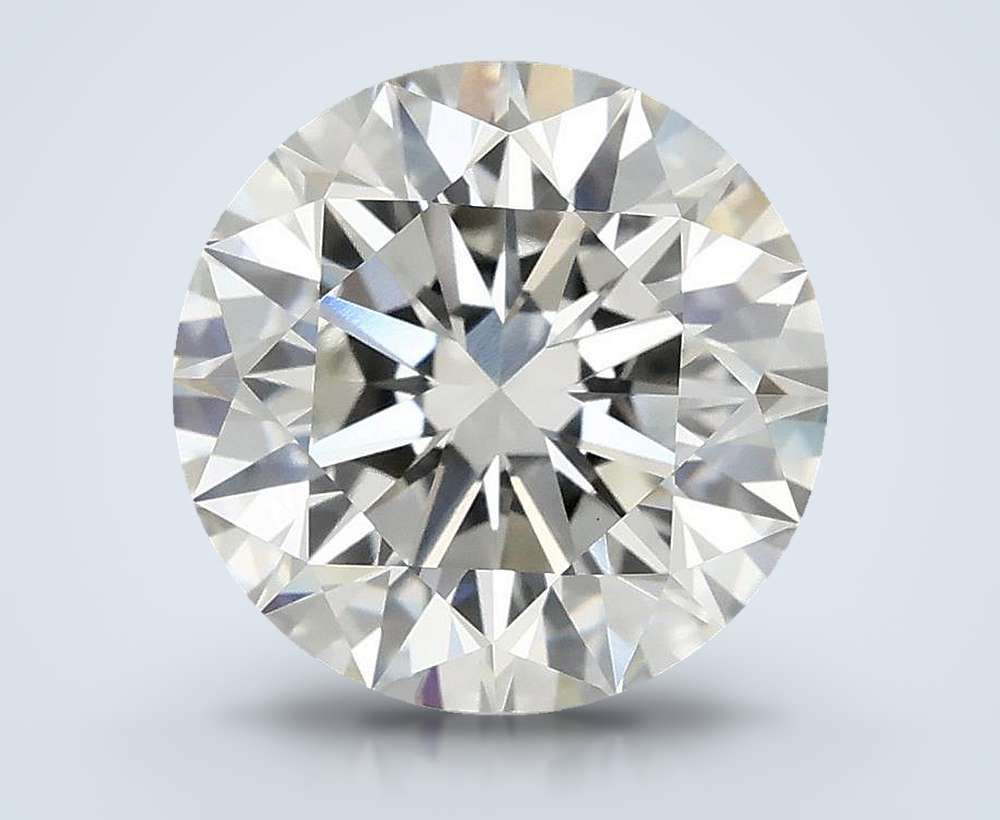 3.91 Carat Round Lab Diamond