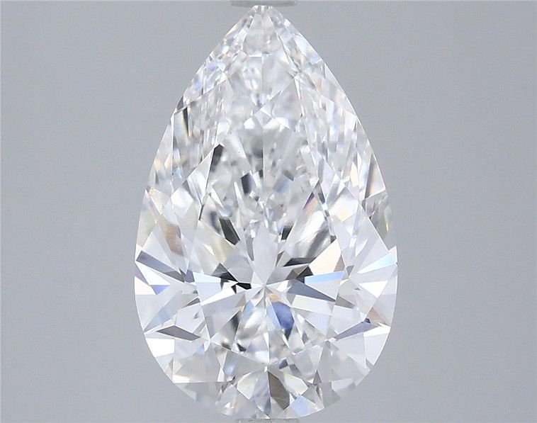 3.48 Carat Pear Lab Diamond