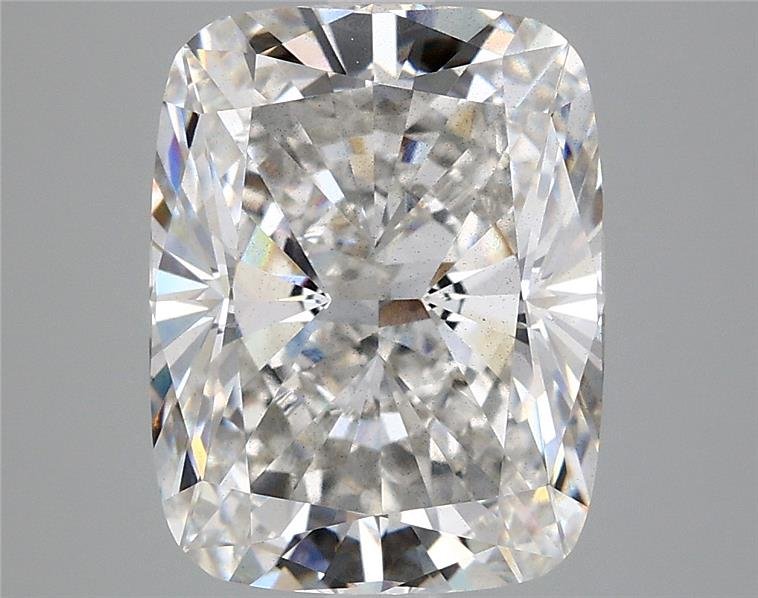 5.05ct G SI1 Rare Carat Ideal Cut Cushion Lab Grown Diamond