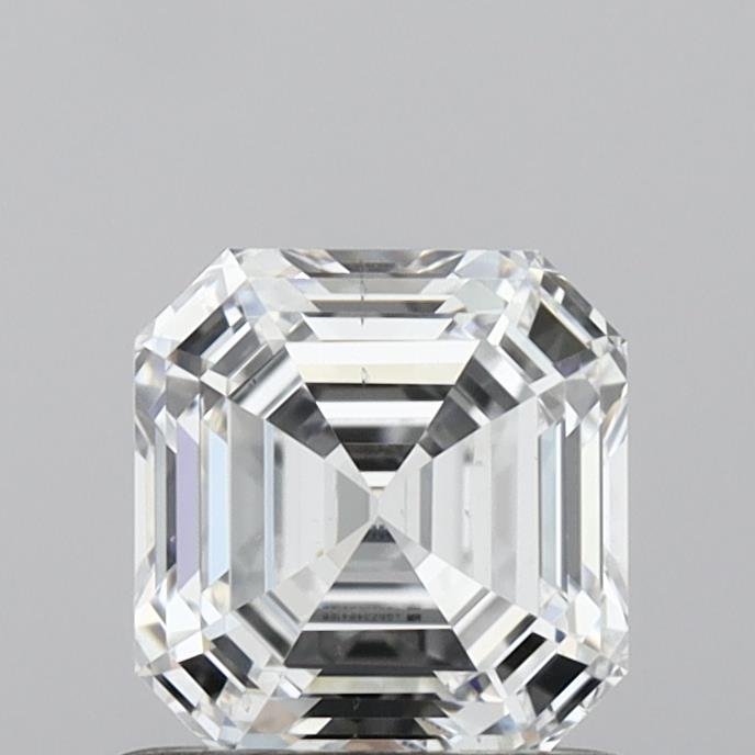 0.88ct D VS2 Rare Carat Ideal Cut Asscher Lab Grown Diamond