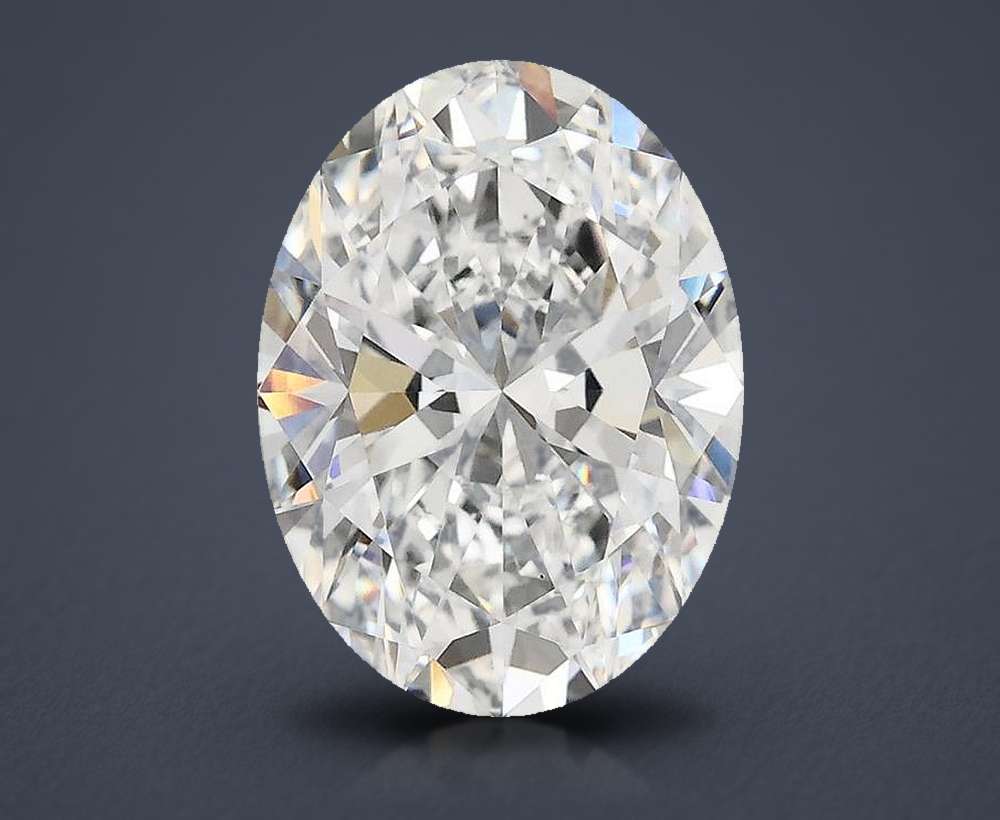 3.00 Carat Oval Lab Diamond