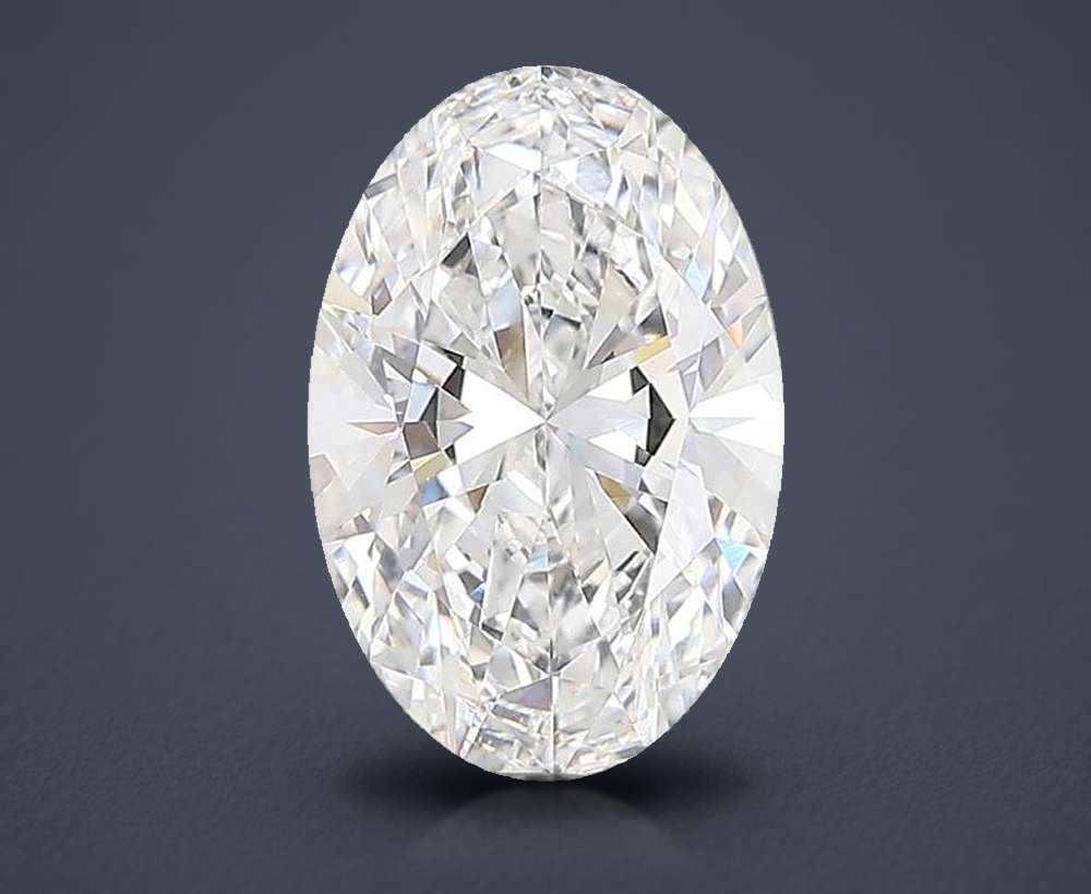11.09 Carat Oval Lab Diamond