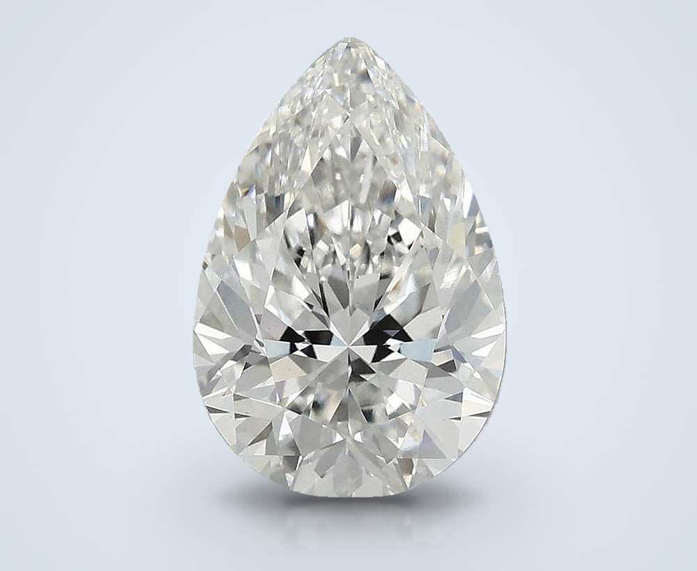 3.20 Carat Pear Lab Diamond