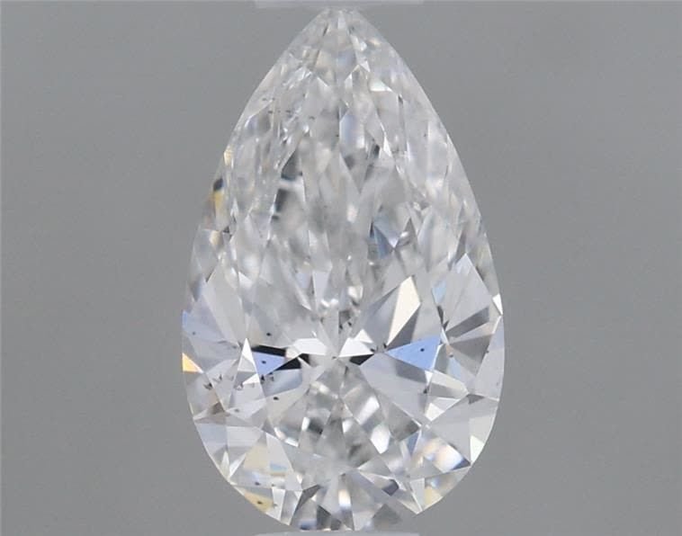 0.53ct D VS2 Rare Carat Ideal Cut Pear Lab Grown Diamond