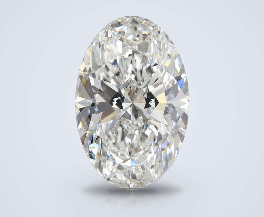 6.23 Carat Oval Lab Diamond