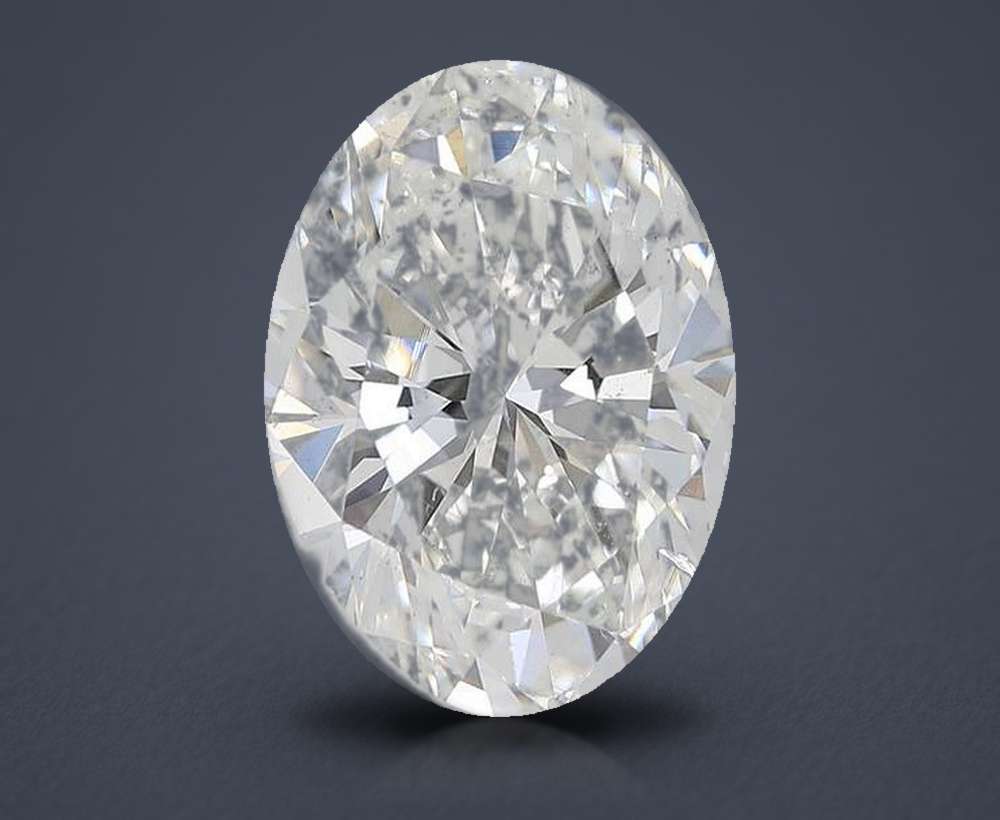 3.20 Carat Oval Natural Diamond