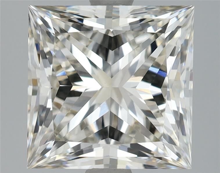 3.11ct I VVS2 Rare Carat Ideal Cut Princess Lab Grown Diamond