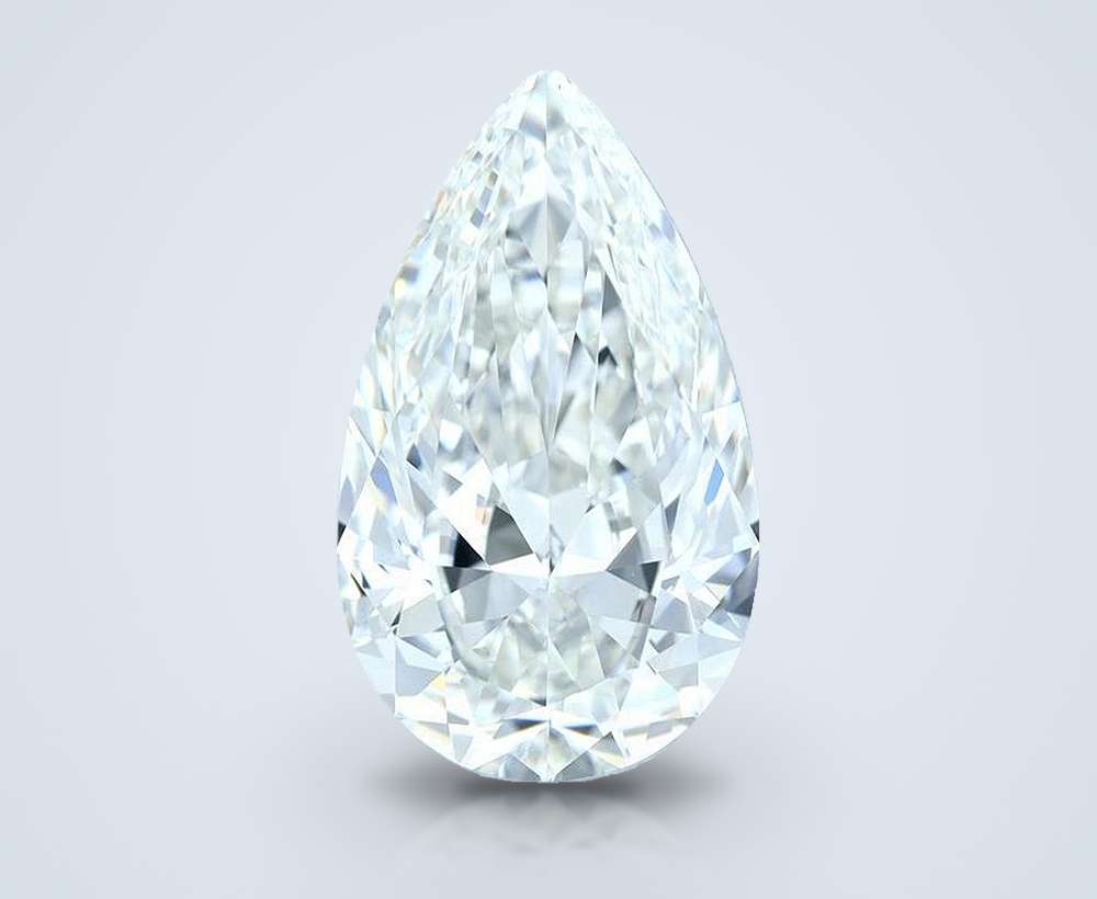 3.01 Carat Pear Natural Diamond