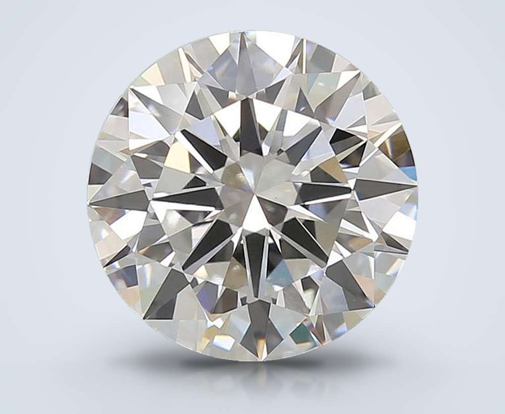 5.01 Carat Round Lab Diamond