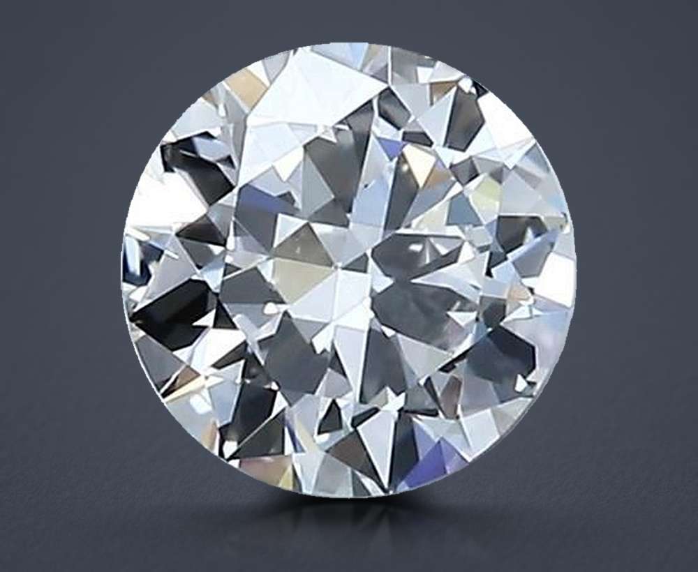 0.90 Carat Round Natural Diamond