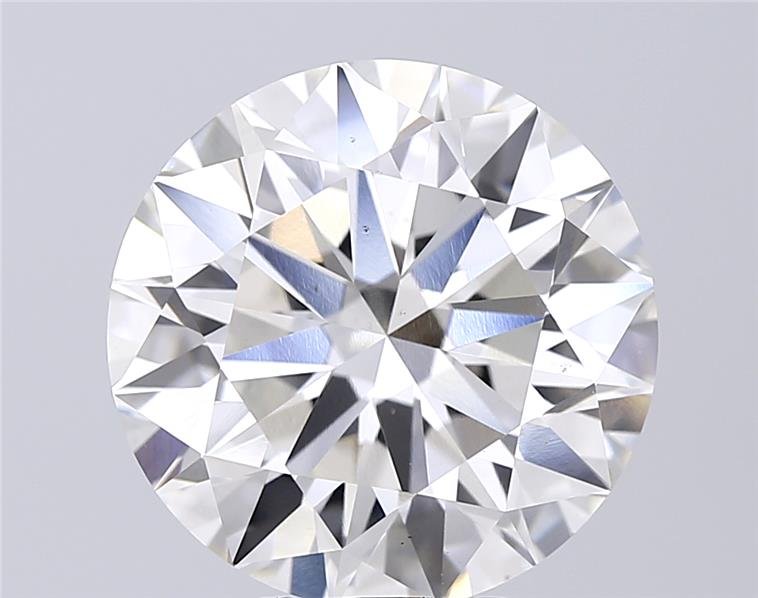 8.66ct F VS2 Excellent Cut Round Lab Grown Diamond