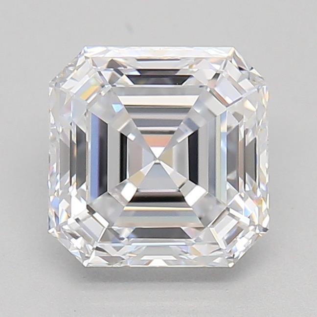 1.54ct D VS1 Rare Carat Ideal Cut Asscher Lab Grown Diamond