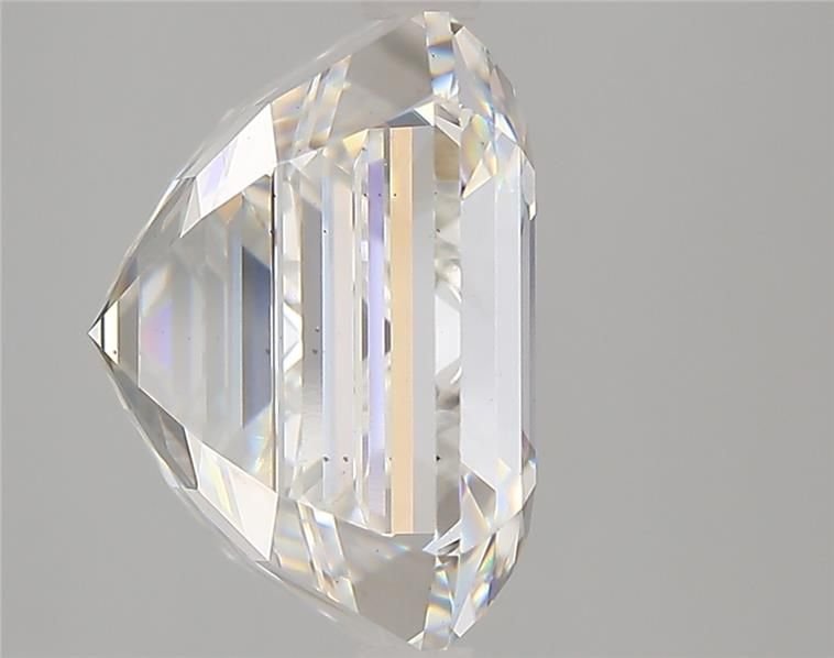 10.67ct F VS2 Rare Carat Ideal Cut Asscher Lab Grown Diamond