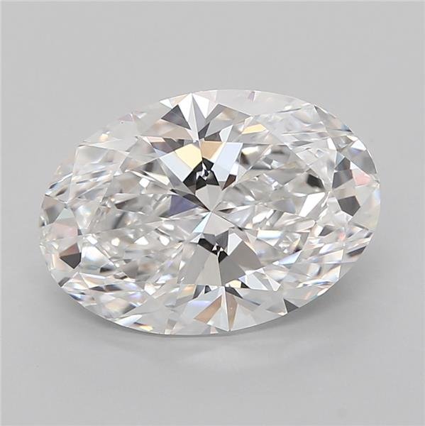 5.07 Carat Oval Lab Diamond