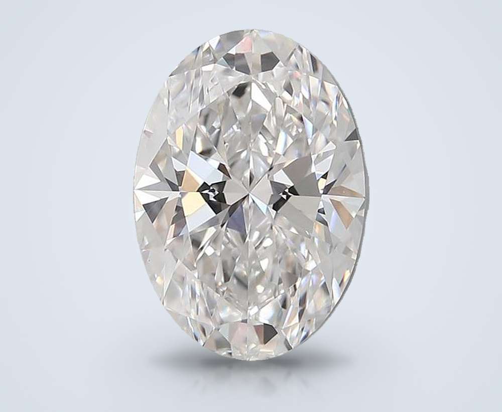 5.07 Carat Oval Lab Diamond