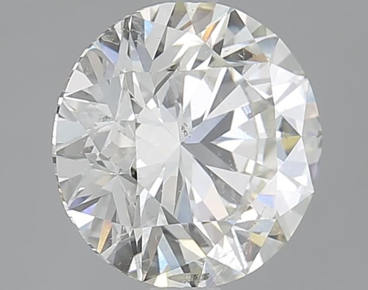 2.26ct K SI2 Rare Carat Ideal Cut Round Diamond