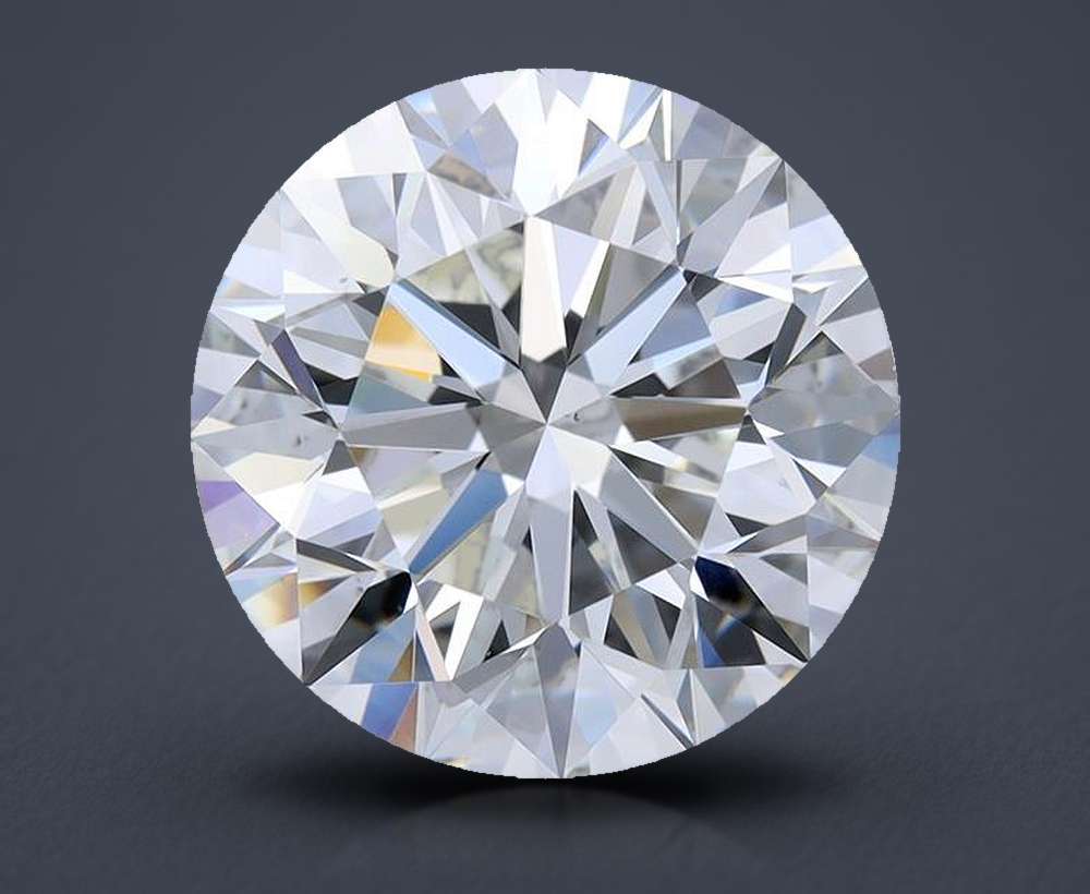 4.00 Carat Round Natural Diamond
