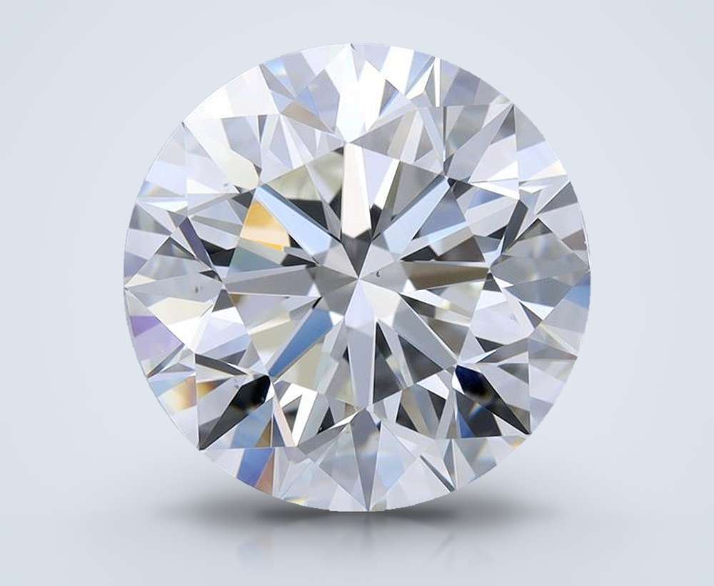4.00 Carat Round Natural Diamond