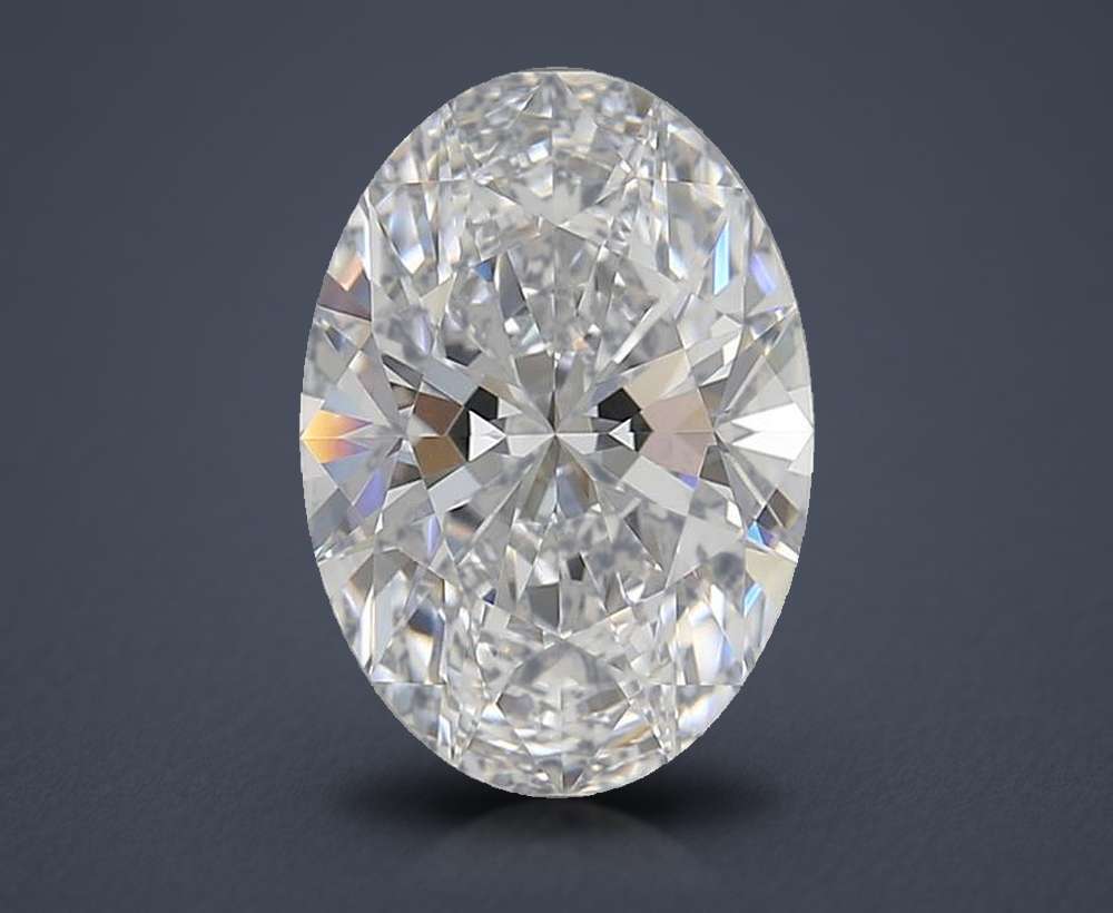 3.00 Carat Oval Lab Diamond