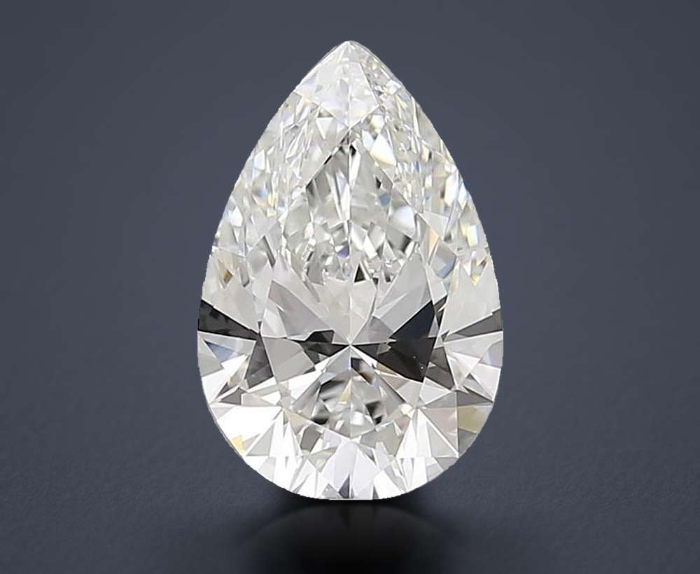 2.55 Carat Pear Lab Diamond