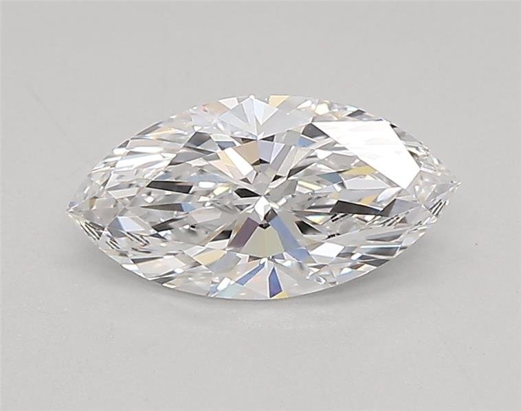 0.69ct D VVS2 Rare Carat Ideal Cut Marquise Lab Grown Diamond