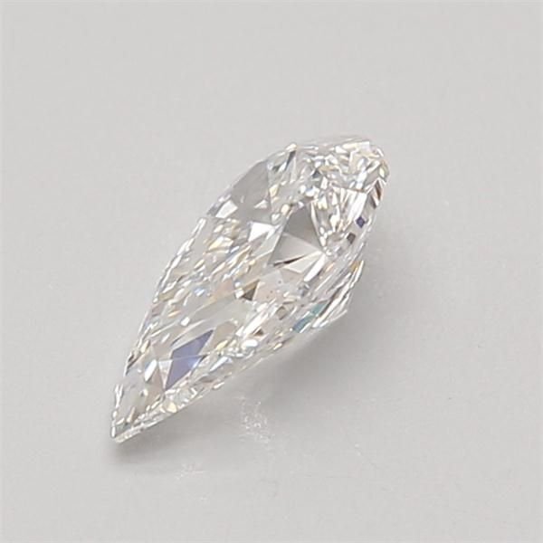 0.79ct D VS2 Rare Carat Ideal Cut Pear Lab Grown Diamond