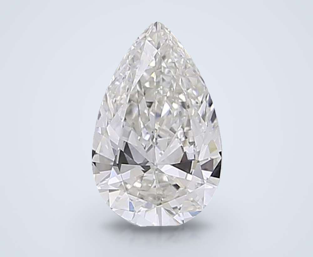 0.75 Carat Pear Lab Diamond