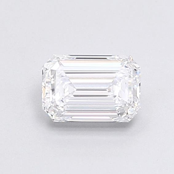 0.90ct D VVS2 Rare Carat Ideal Cut Emerald Lab Grown Diamond