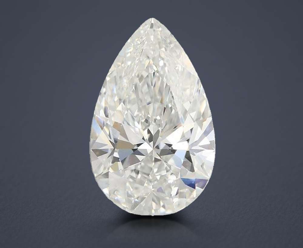4.93 Carat Pear Lab Diamond