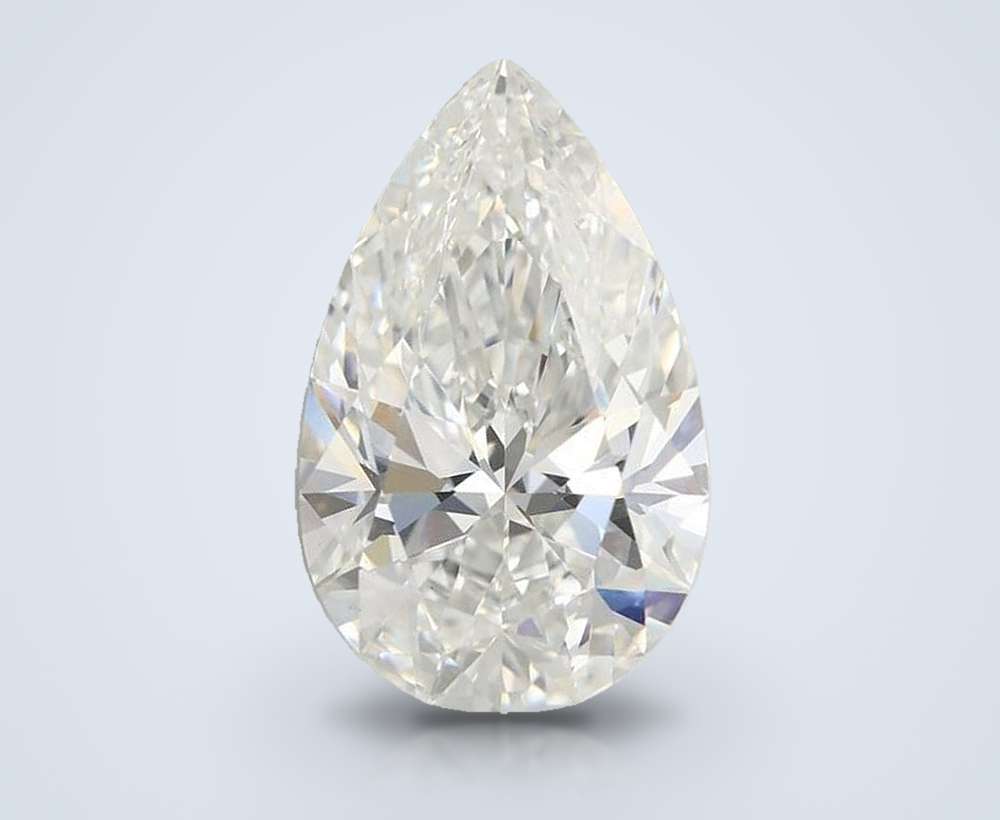 4.93 Carat Pear Lab Diamond