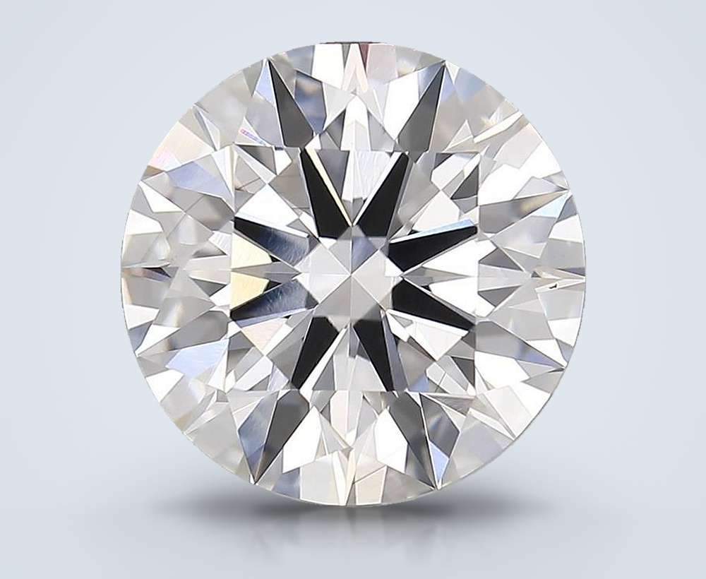 5.81 Carat Round Lab Diamond