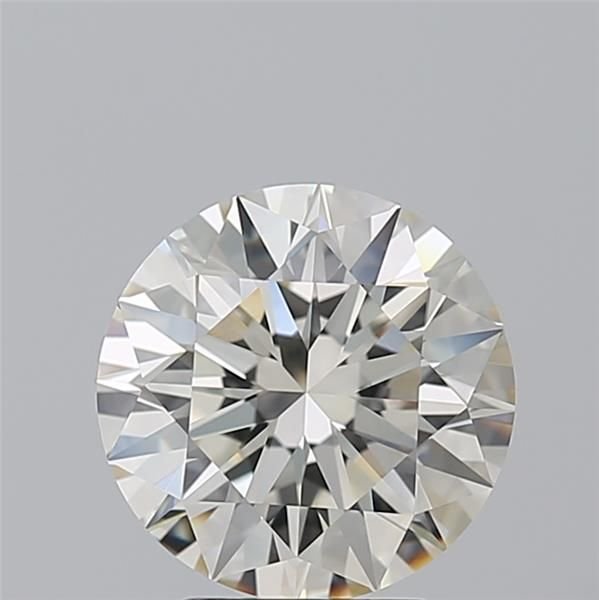 3.13ct J VVS2 Rare Carat Ideal Cut Round Diamond