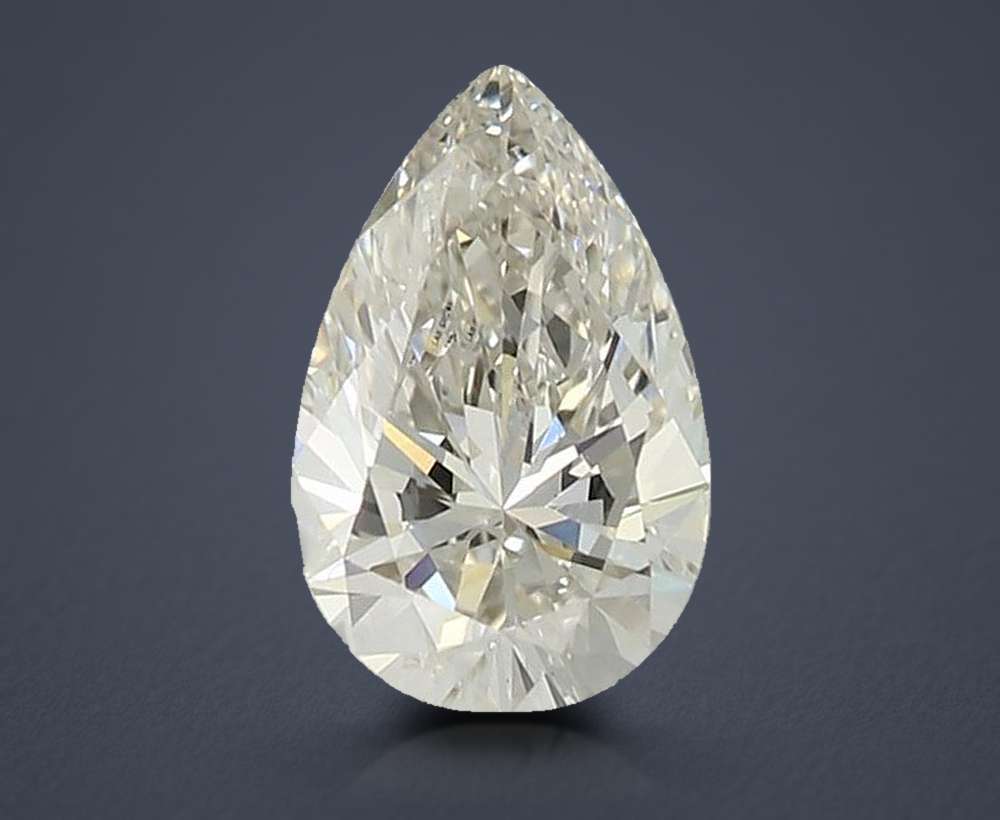 0.64 Carat Pear Lab Diamond