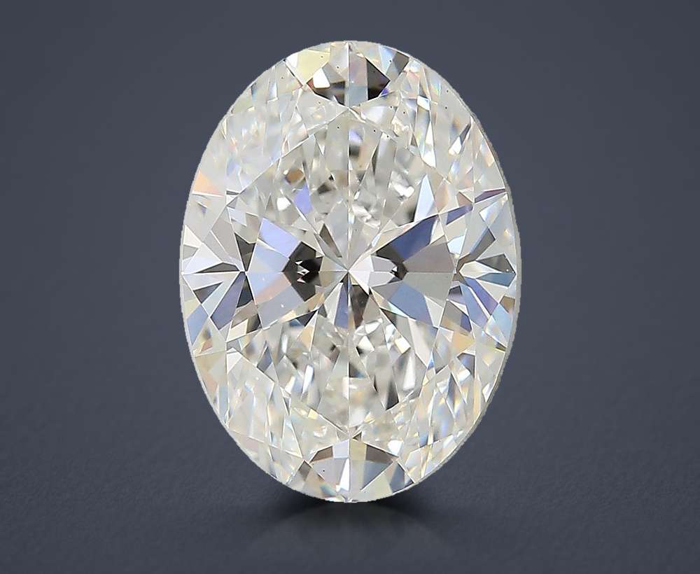 4.09 Carat Oval Lab Diamond