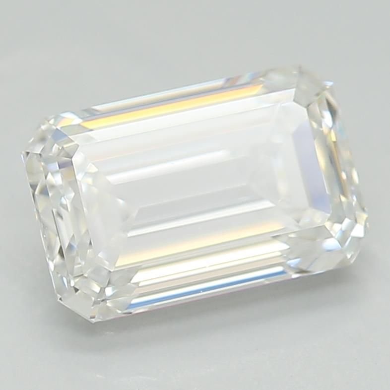 1.03ct D VS1 Rare Carat Ideal Cut Emerald Lab Grown Diamond