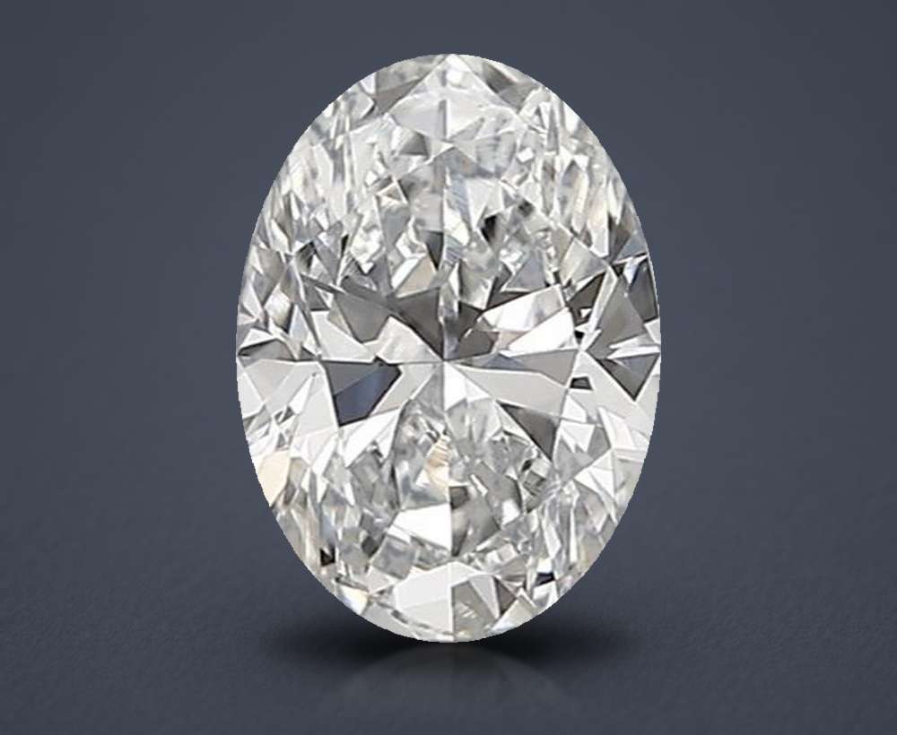 0.51 Carat Oval Lab Diamond