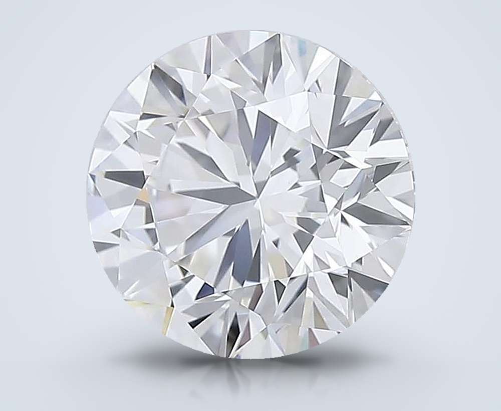 3.41 Carat Round Lab Diamond