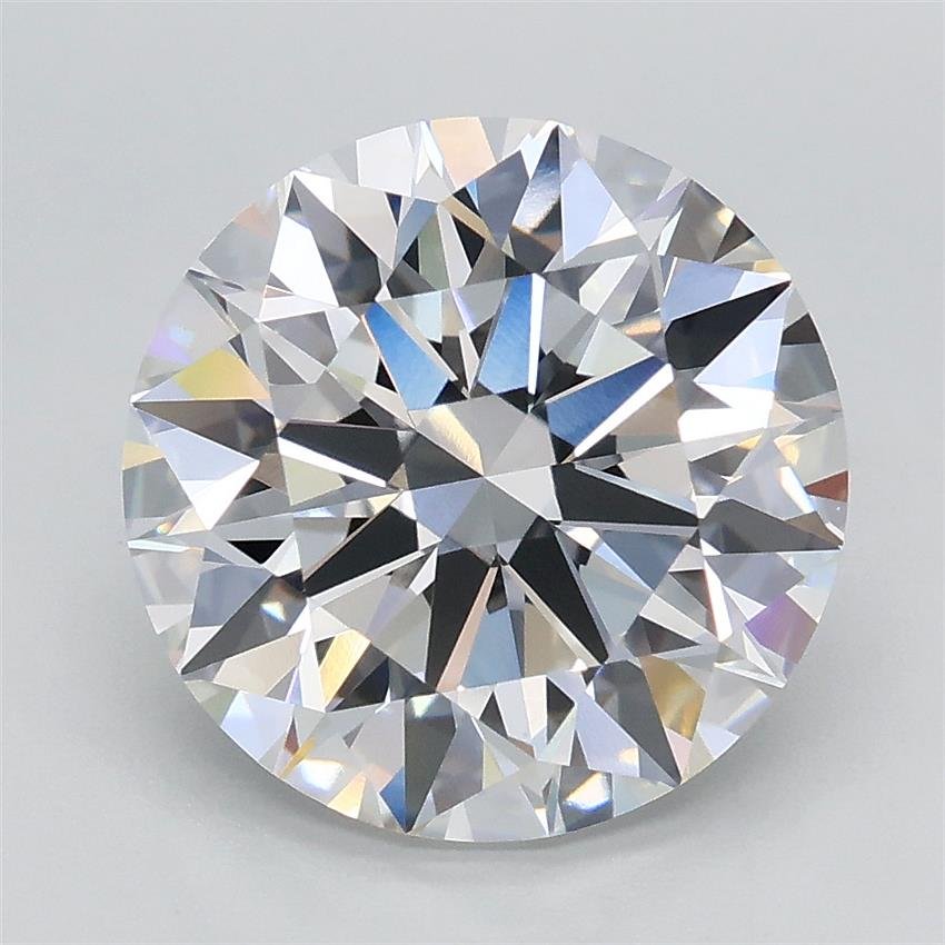 3.22ct E VS1 Rare Carat Ideal Cut Round Lab Grown Diamond