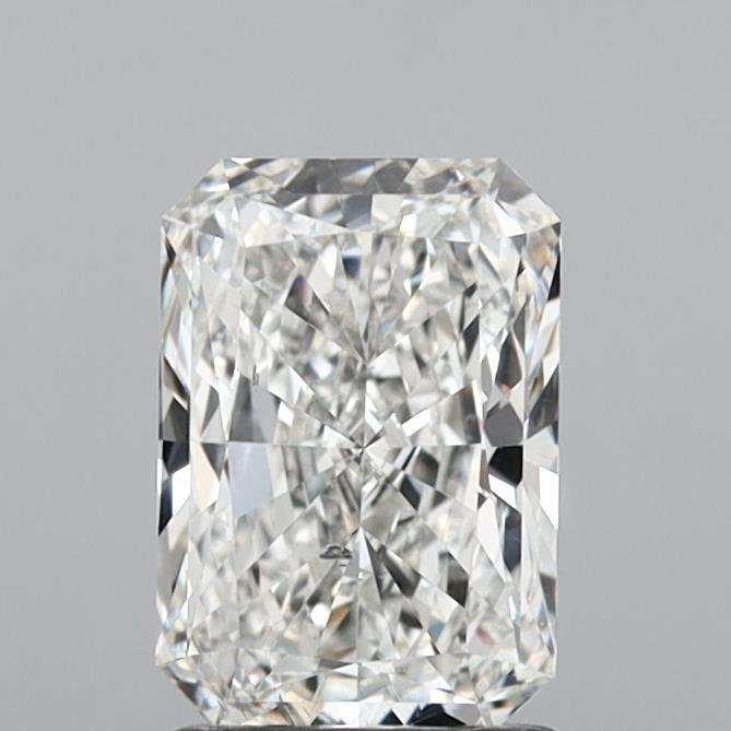 1.55ct F SI1 Rare Carat Ideal Cut Radiant Lab Grown Diamond